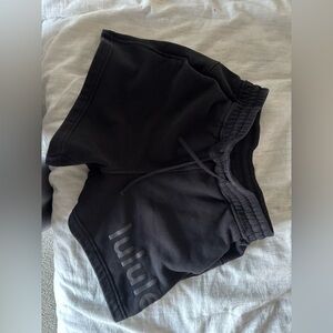 lululemon athletica Black Athletic Shorts